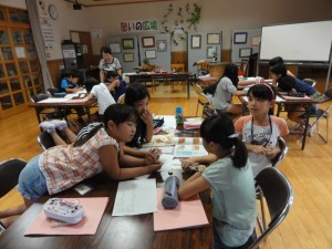 喧々諤々献立を決めております