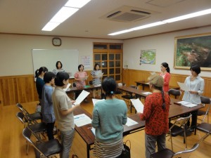 あ・え・い・・（発声練習）