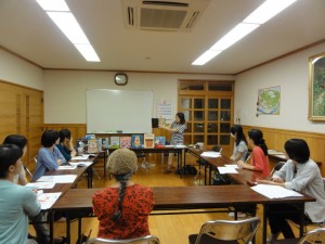 よみきかせ実践を聞いております