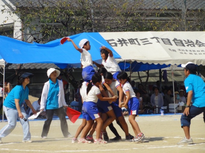 ガランドヤの陣(5・6年生騎馬戦)