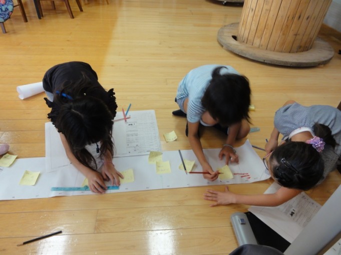 細かい時代を書き込んでいます。