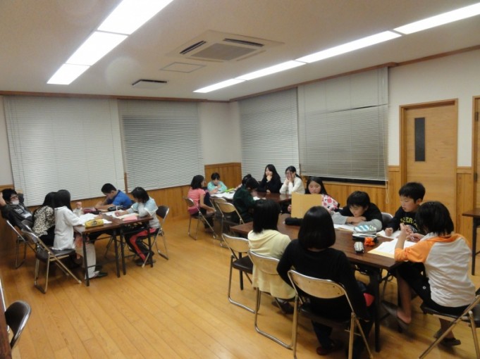 ミーティング中です。