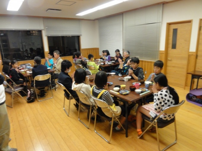 ３班で『命をいただきます』