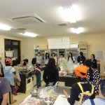 ボランテイァとの対面式です。