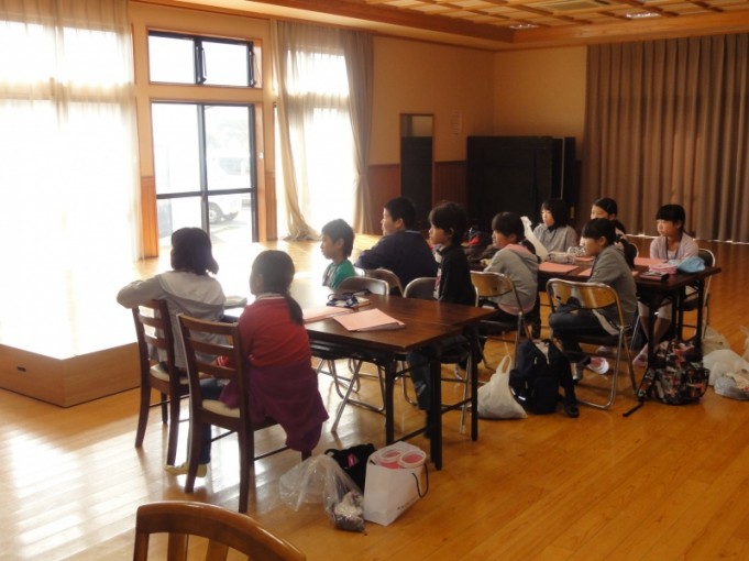 帰ってふりかえり中です