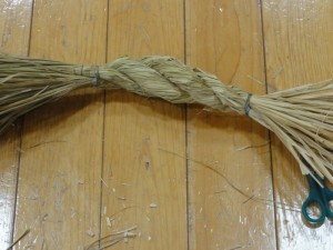 太い縄にします