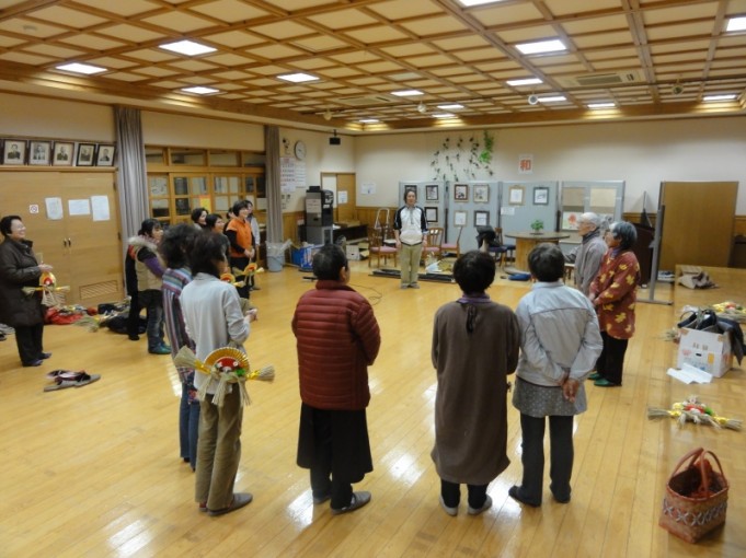 ご指導いただいた堀田さんご夫妻にお礼を言ってます。