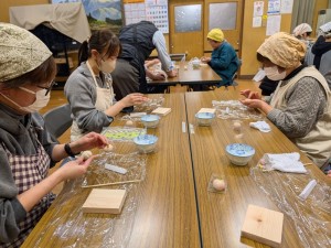 和菓子作り