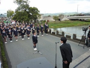 児童会長あいさつ